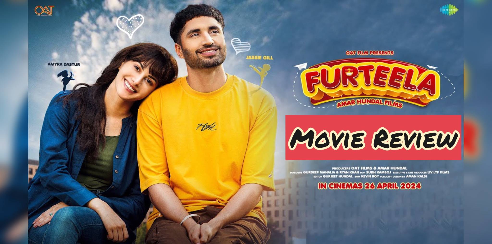 Furteela Movie Review: Jassie Gill & Amyra Dastur Bring Innocence & Purity Of Emotions On Screen