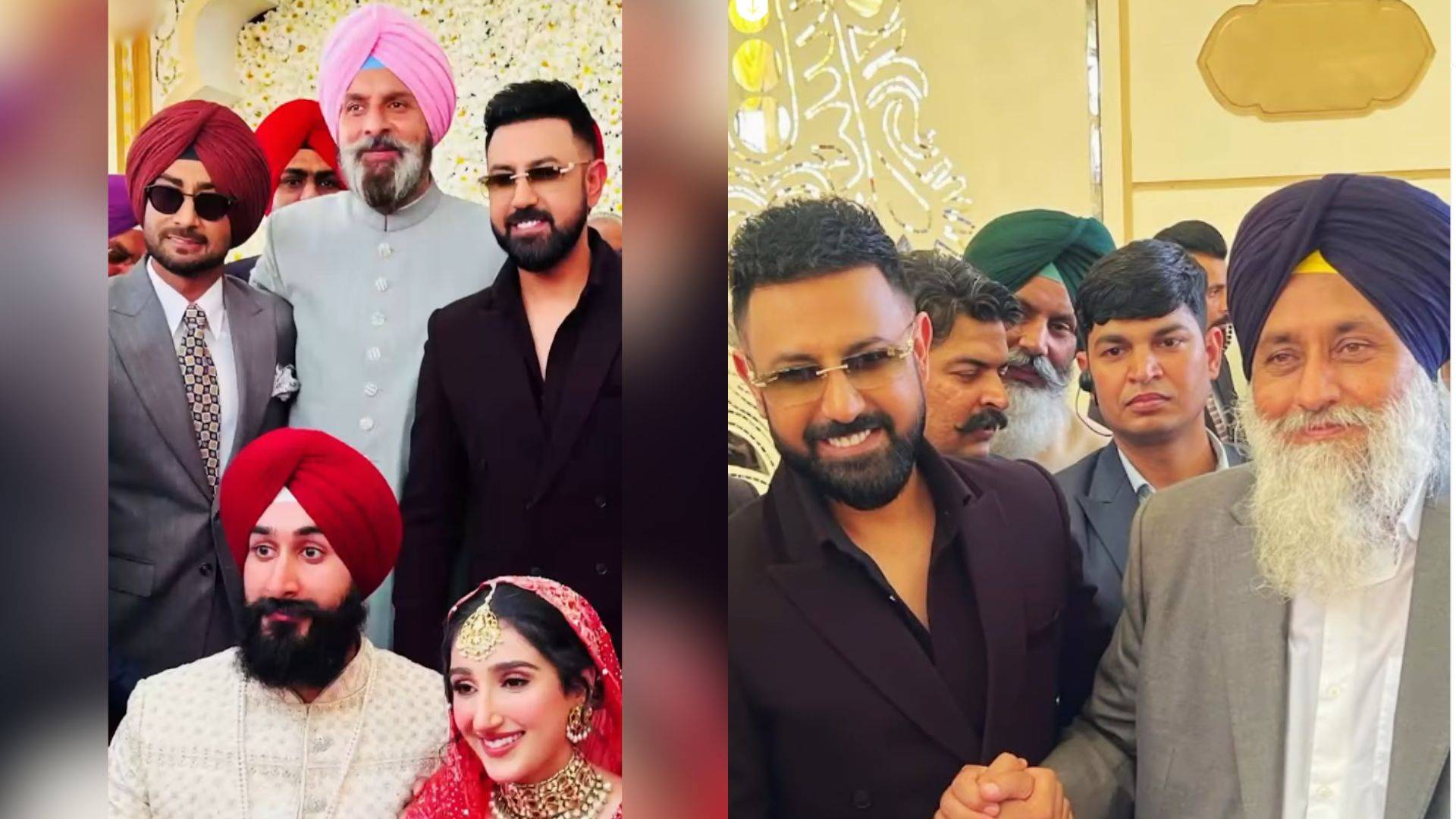 Gippy Grewal & Ranjit Bawa Attend Wedding of Sukhbir Singh Badal’s Daughter Harkirat Kaur