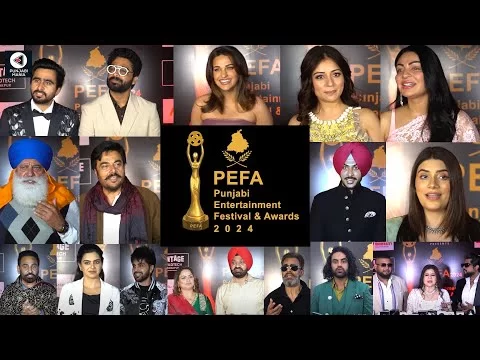 PEFA 2024 ( Punjabi Entertainment and Film Awards) |  Neeru Bajwa, Tania, Karamjit Anmol