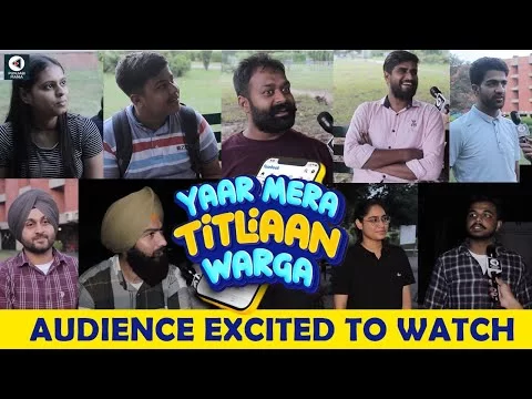 Public Is Excited To Watch Yaar Mera Titliaan Warga | Chandigarh Reacts To Gippy Grewal's Movie