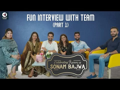 Sonam Bajwa Is Nervous - But Why? | Ajay Sarkaria, Raj Shoker | Jind Mahi Team Interview Part 1