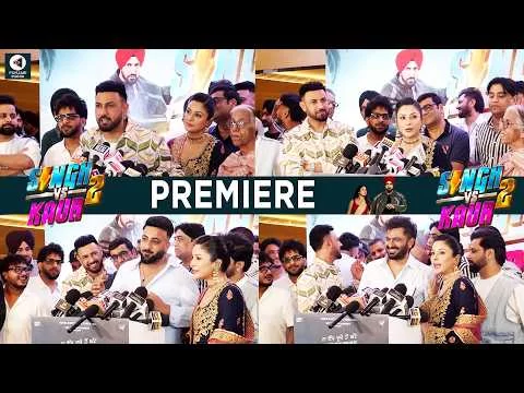Singh vs Kaur 2 Premiere | Gippy Grewal and Shehnaaz Gill | Punjabi Mania