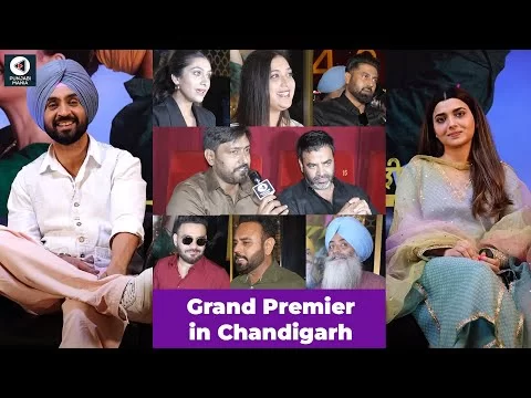 Jodi Movie Screening in Chandigarh | Diljit Dosanjh, Nimrat Khaira, Amberdeep, Karaj Gill, Harsimran