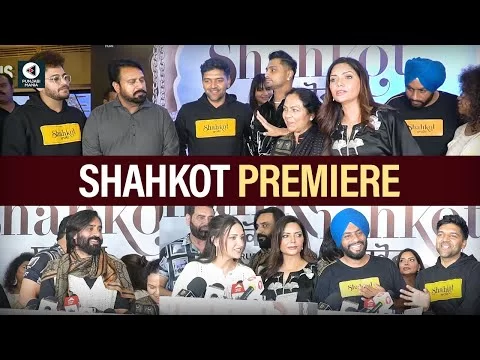Shahkot Premiere | Guru Randhawa, Isha Talwar, Raj Babbar | Punjabi Mania