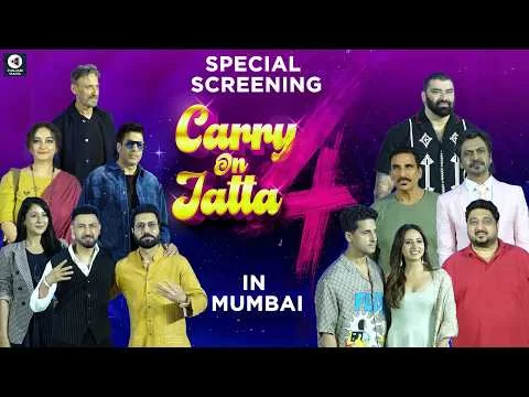 Carry On Jatta 4 Mumbai Premiere | Gippy, Shehnaaz, Sargun, Ravi Dubey, Nawazuddin | Punjabi Mania