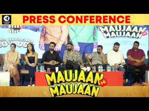 Maujaan Hi Maujaan Press Conference: Gippy Grewal, Tanu Grewal, Smeep Kang | Punjabi Mania