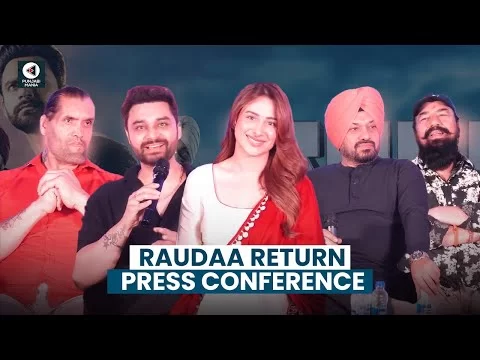 Raudaa Return Press Conference | Nav Bajwa, Mahira Sharma, Gurpreet Ghuggi | Punjabi Mania