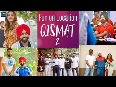 Sargun Mehta, Ammy Virk, Tania, Jagdeep Sidhu | On Location Fun On Sets Of Qismat 2