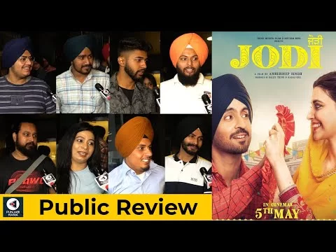 Jodi | Public Movie Review | Diljit Dosanjh, Nimrat Khaira | New Punjabi Movie 2023