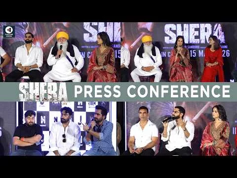 Shera Press Conference | Parmish Verma, Sonal Chauhan, Yograj Singh | Punjabi Mania