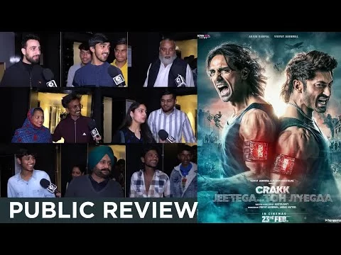 Crakk Review | Bollywood Movie Public Review | Vidyut Jammwal, Nora Fatehi | Punjabi Mania