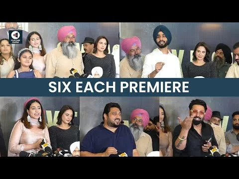 Six Each Premiere | Mandy Takhar and Hardeep Grewal | Punjabi Movie | Punjabi Mania