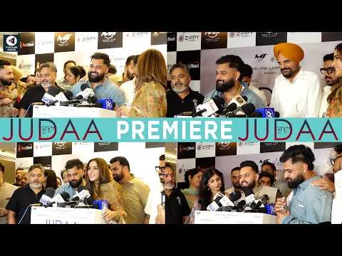 Judaa Movie Premiere | Gulab Sidhu | Jasmin Bhasin | Happy Raikoti | Punjabi Maina