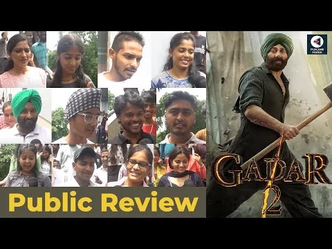 Gadar 2 Public Movie Review | Sunny Deol, Ameesha Patel | Chandigarh | Punjabi Mania