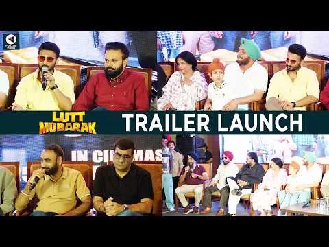 Lutt Mubarak Trailer Launch |  Harish Verma, Kanika Mann | Punjabi Mania
