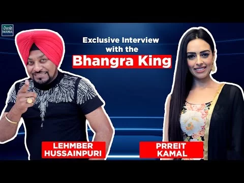 Lehmber Hussainpuri ‘Bhangra King’ Exclusive Interview | Beat Crazy ft. Preet Kamal | Punjabi Mania