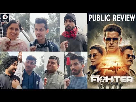 Fighter Public Review | Chandigarh | Hrithik Roshan, Deepika Padukone, Anil Kapoor. | Punjabi Mania