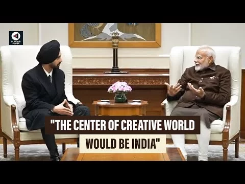 PM Modi and Diljit Dosanjh Discuss India’s Creative Potential: ‘Waves Movement’ Announced