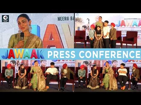 Jawaak Press Conference | Neeru Bajwa, Guri Ghuman | Jagdeep Warring | Punjabi Mania