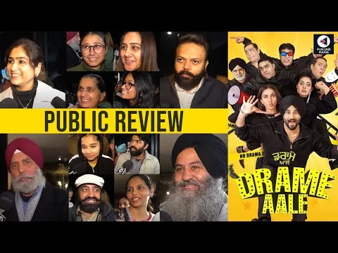 Drame Aale Review | Punjabi Movie Public Review |  Harish Verma, Sharan Kaur | Punjabi Mania